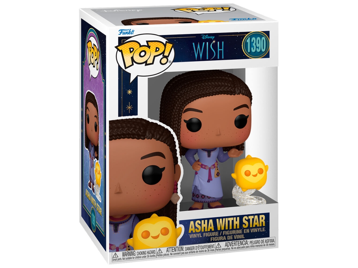 Figura Pop Asha de Disney Wish con Star B.active