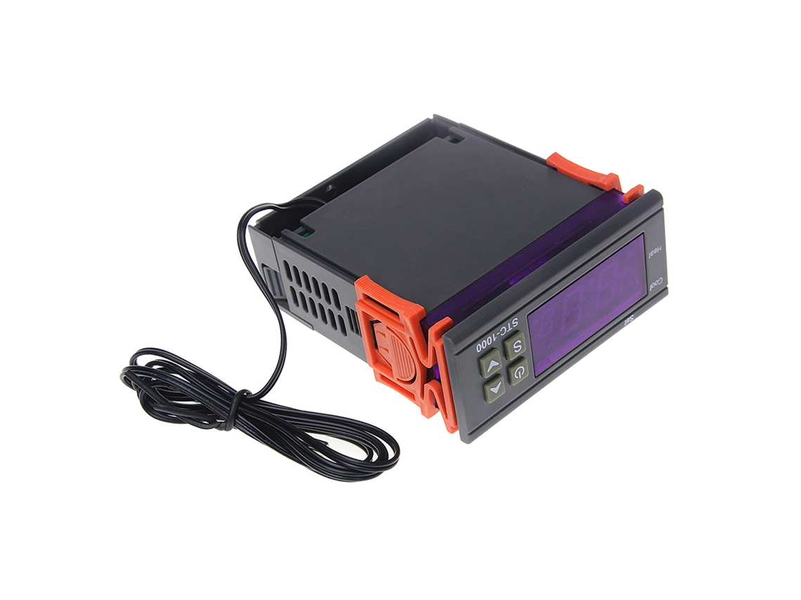 Termostato De Microcomputador Programable Con Pantalla Digital Control De Temperatura 110‑220vca