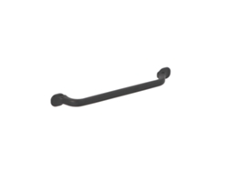 Tirador Para Mueble De Zamac Distancia Entre Ejes De 160 Mm Barniz Negro Mate Lote De 6mm
