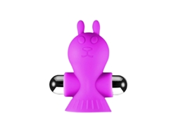 Vibrador de masaje de succión de silicona con 10 modos para mujeres (púrpura) YIZHOOD