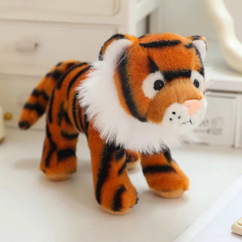 (tigre) Lindo Juguete De Peluche De Animal Para Niños, Muñeco De Manualidades