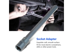 Adaptador De Enchufe Hexagonal Para Destornillador Eléctrico, Herramienta De Accionamiento 1/2" 200mm (h14)
