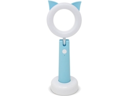 2026-lâmpada De Escritório Animal Led Para Crianças Com 3 Modos, Regulável, Usb E Temporizador De Desligamento Automático (gato Azul)