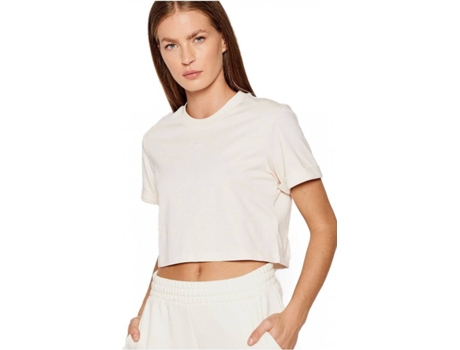 T-shirt Básica ADIDAS Algodón Mujer (XS - Beis)