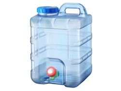Cubo de agua para exteriores de 15/18/20/22L con grifo, cubo de agua de conducción portátil, contenedor de tanque portátil, Camping de emergencia