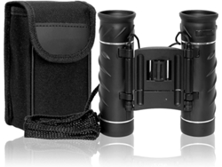 Binoculares 30x Pocket Bak7 Vidrio óptico 231g Compensación de dioptrías / 3 Estuche blando Incluye bolsa Negro Yizhood