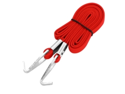 Omni-correa De Equipaje Elástica Duuti Con Ganchos Para Bicicleta Cuerda De Transporte Exterior Rojo
