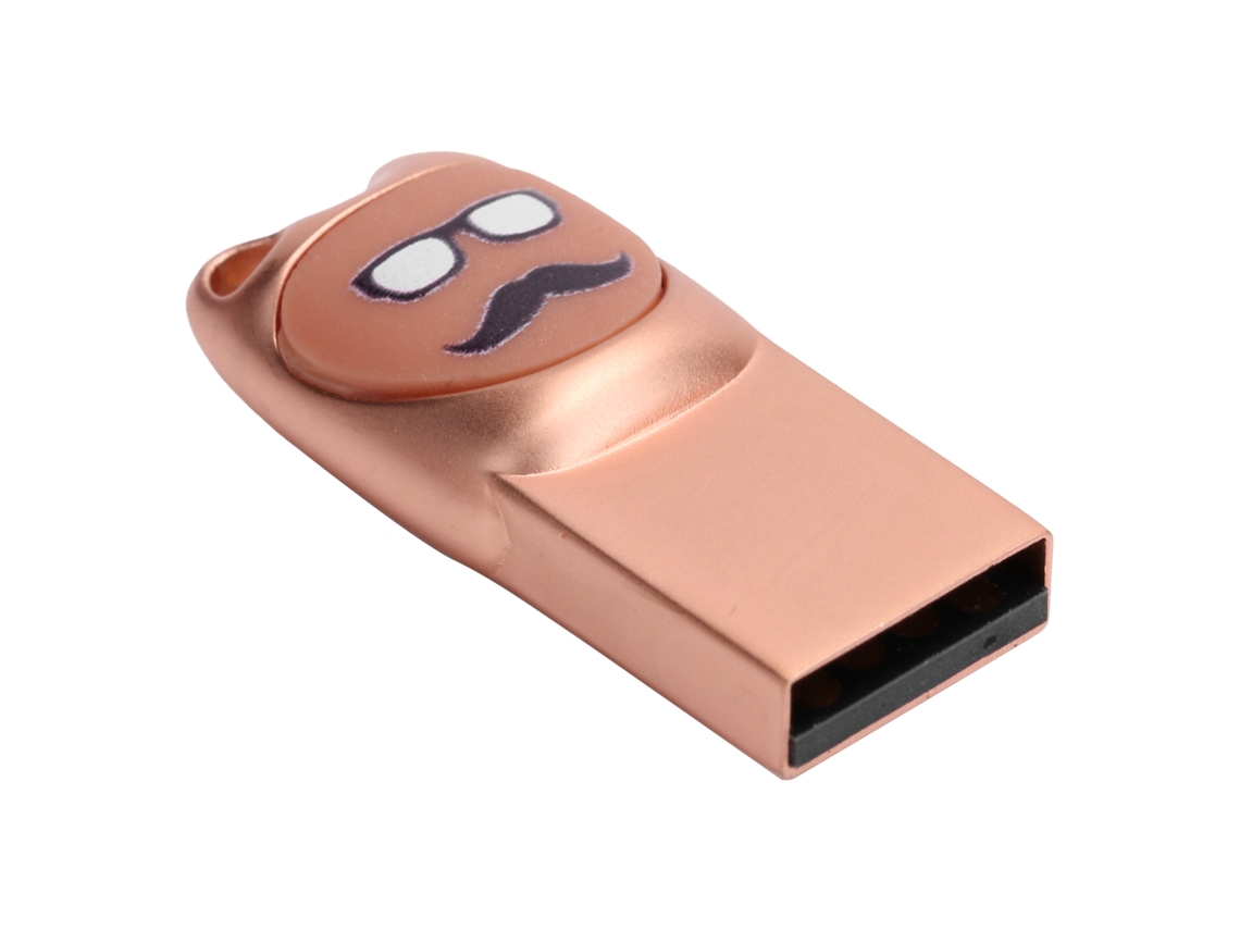 Pen Drive LAXISCREED Usb2.0 Compacto Barba Cartoon