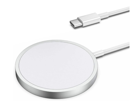 Cargador Magsafe Versión Actualizada Inalámbrico Rápido Tipo para Apple CHRONUS Blanco