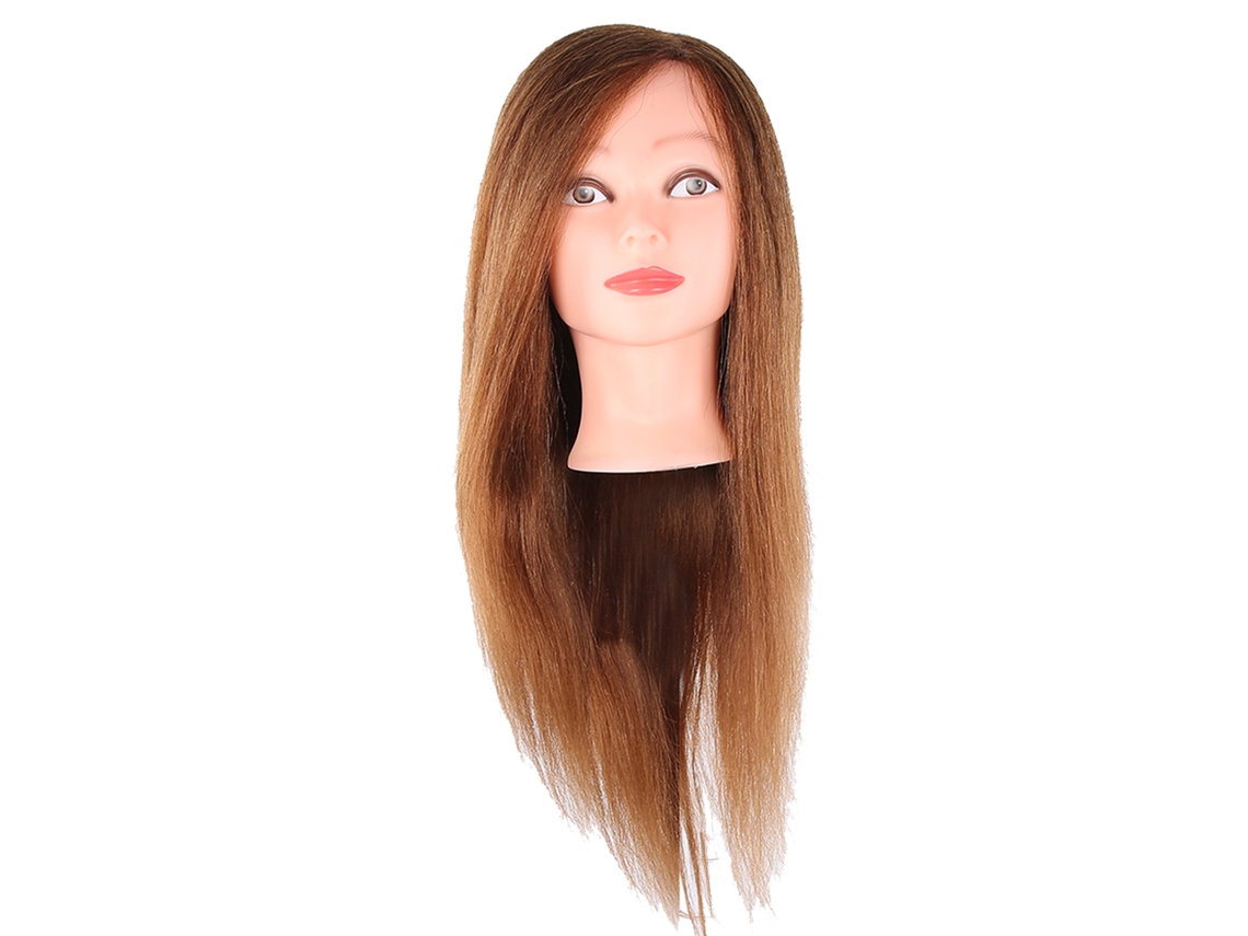 Cabeza de maniquí para que los profesionales de la peluquería practiquen la cosmetología con precisión Otros