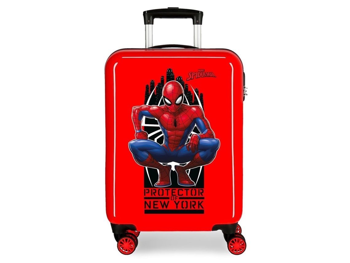 Maleta de Cabina MARVEL Spiderman Geo Roja 34L 55x38x20cm