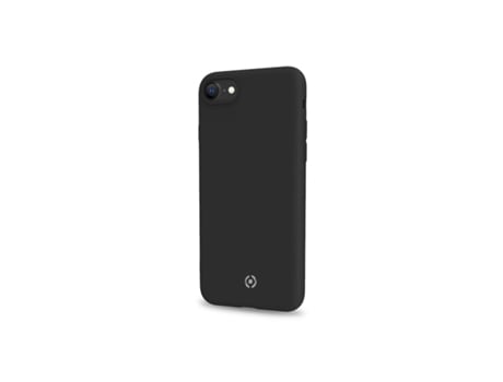 Funda para iPhone 8/7/SE CELLY Piel Sintética Negro