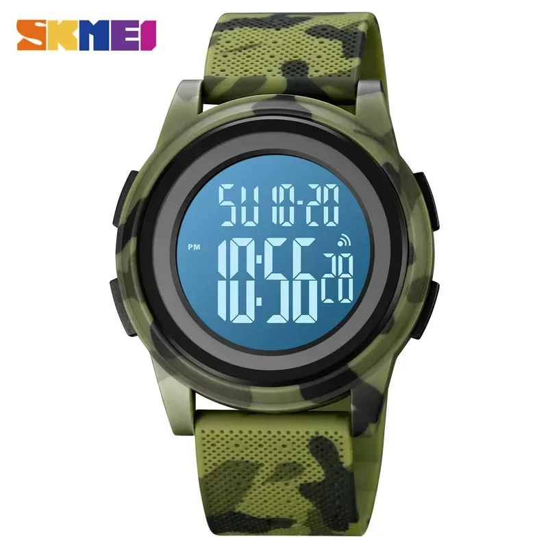 Reloj De Pulsera Digital Deportivo Con Cuenta Regresiva, Luz Led, Temporizador, Alarma Y Resistente Al Agua (disfrazado).