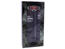 CUBA Black by CUBA for Men - Set de regalo de 2 piezas 3.3oz EDT Spray, 1.17oz EDT Spray