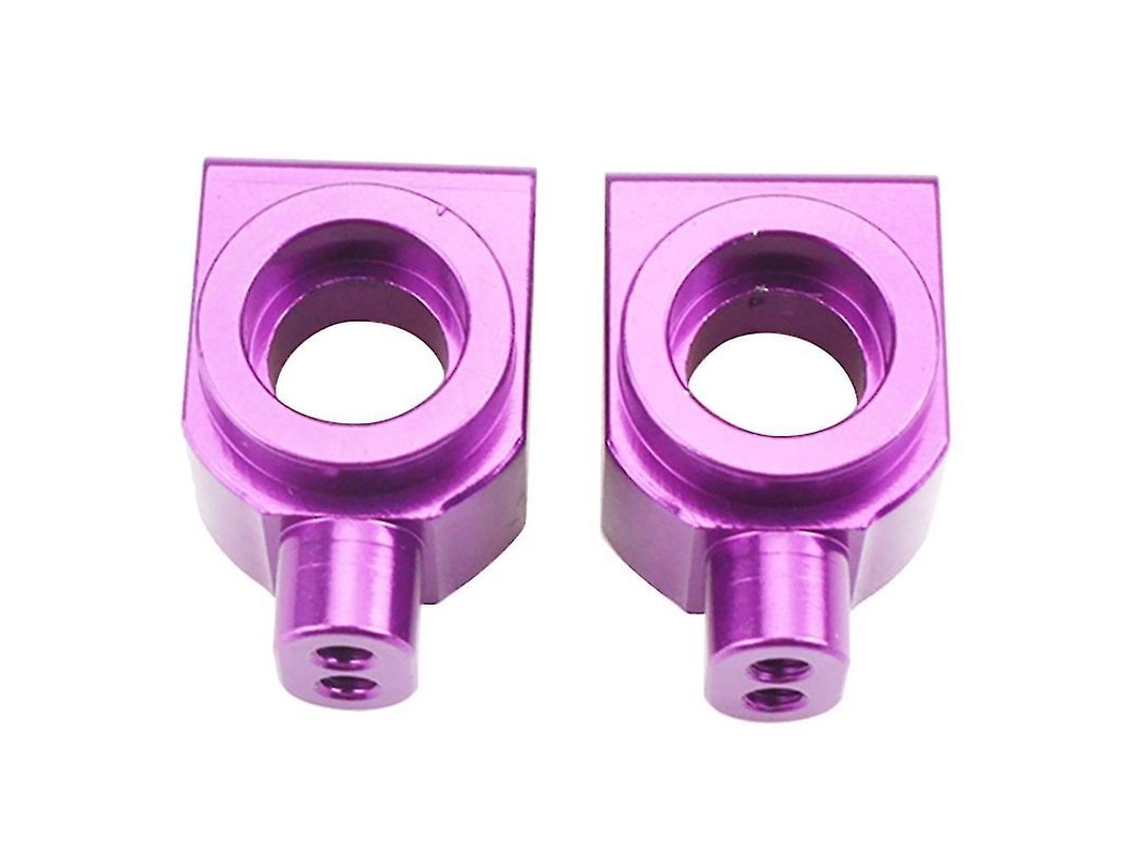 Piezas De Puerta De Eje De Rueda Trasera De Aleación De Aluminio, Color Naranja, Para Coche Rc Wltoys 104001 1/10