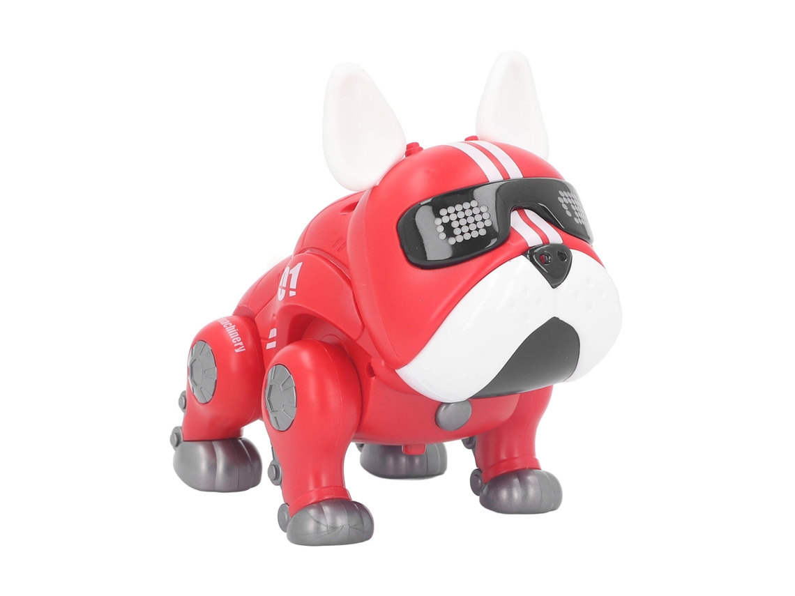 Ats-juguete Perro Robot Electrónico Inteligente Con Sensor De Táctil Bailarín Para Niños Niñas Rojo