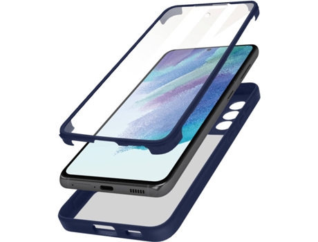 Funda Samsung Galaxy S21 FE AVIZAR Plexiglás (Azul)