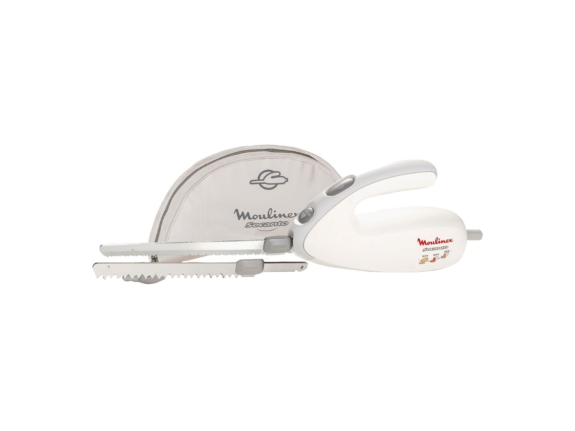 Moulinex Djac41 - Cuchillo eléctrico (caja de 6, 100 W, blanco)