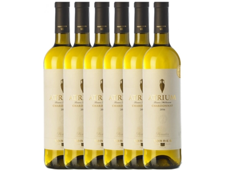 Vino TORRES Torres Atrium Chardonnay Penedès Crianza (0.75 L - 6 unidades)