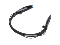 Fone De Ouvido Bluetooth Colar Portátil Para Exercícios Com Design Dobrável E Bateria De Longa Duração