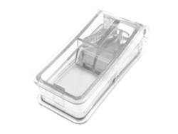 Cortador De Tabletas Con Cuchilla De Acero Inoxidable Y Protector Transparente Para Tabletas Pequeñas Y Grandes.
