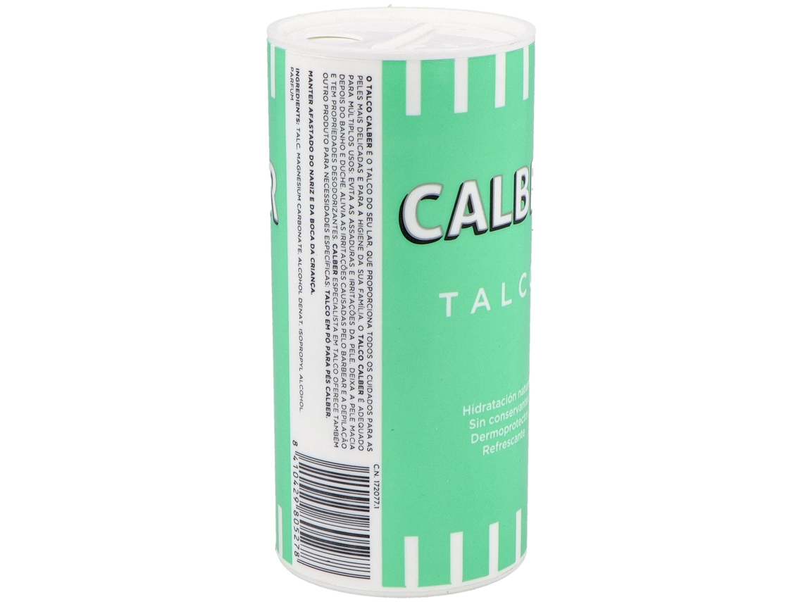 Talco Dermoprotector e Hipoalergénico 100 Gr CALBER