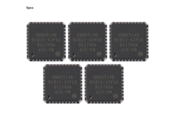 Controlador de interfaz Microchip USB2514b AEZC para control de pantallas de cristal líquido.