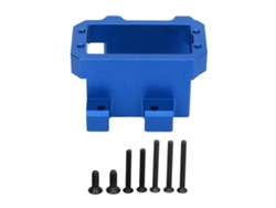Soporte De Servo De Dirección De Aleación De Aluminio Para Vehículo Teledirigido Sledge 1/8 4wd - Azul
