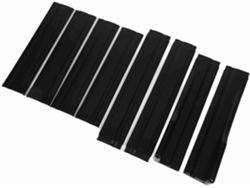 Kit De Alerón Delantero Con Aletas De Goma, Exterior De Fibra De Carbono