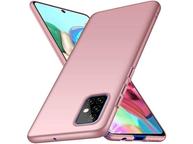 Carcasa Samsung Galaxy A71 Slim Rosa