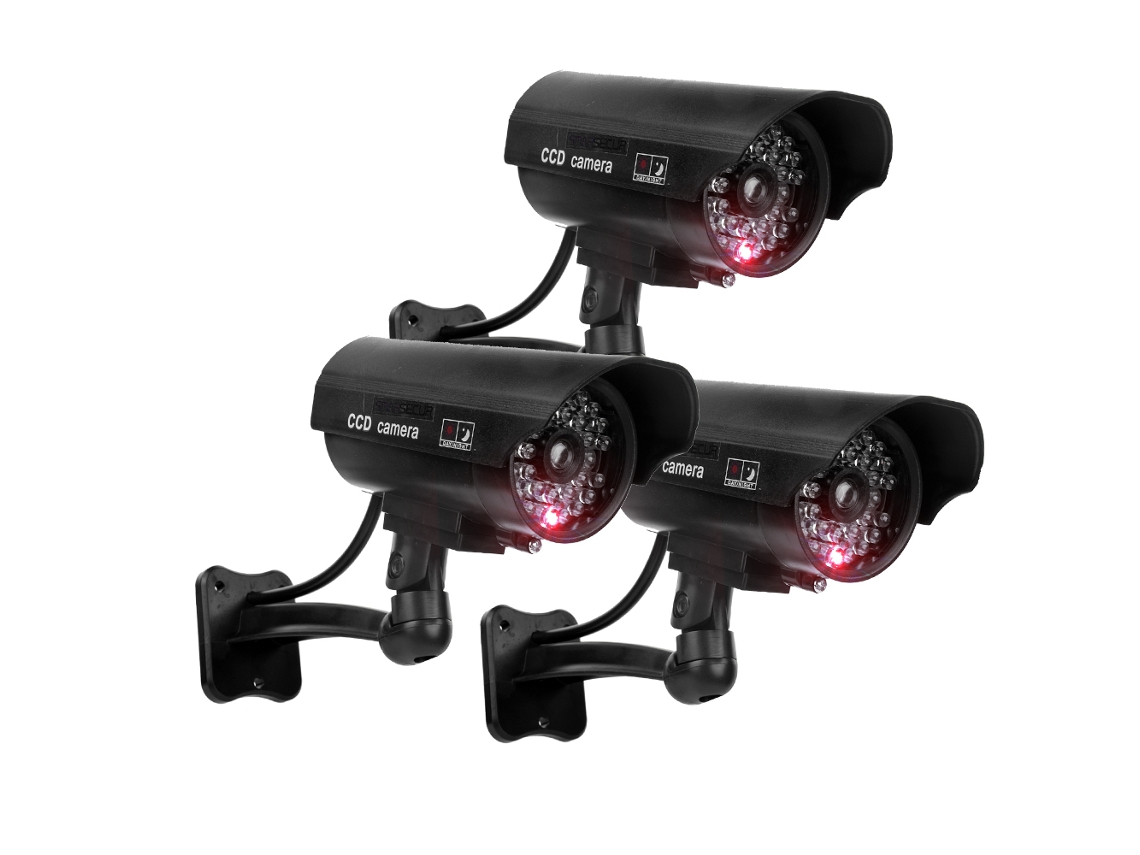 Cámara Simulada, Luz Led Roja Resistente Al Agua Y Flash, Estampado De Leopardo.