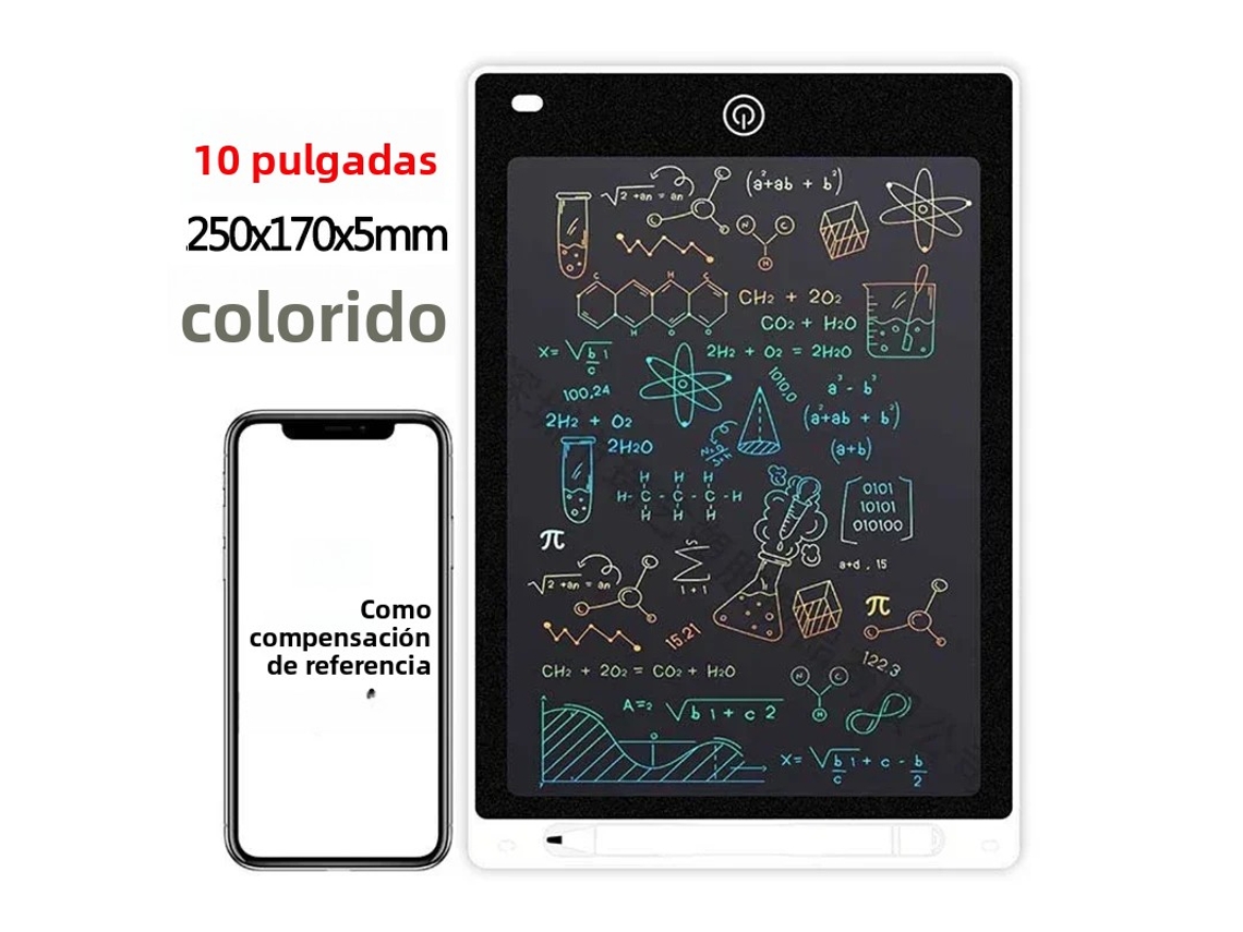 Tableta De Escritura Lcd (color A De 10 Pulgadas), Tablero De Dibujo, Tablero De Dibujo Y Dibujo Para Niños, Pizarra De Juguete Para Escribir