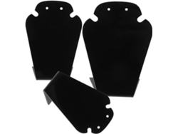Juego 3 Soportes Collares Pendientes Soporte Abs Negro Organizador Joyas Compacto Almacenamiento Hogar Venta