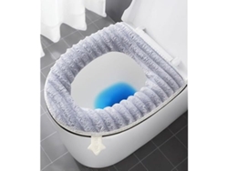 Es Un Juego De Dos Fundas Para Asiento De Inodoro Gruesas, Suaves Y Lavables. Cuentan Con Cremallera Y Asa Para Mayor Comodidad, Se Adaptan