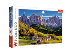 Puzzle 1500 Val Di Funes, Dolomitas, Italia Trefl 26163 Trefl Puzzle