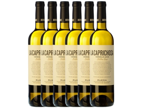 Vino PALACIO DE BORNOS Palacio De Bornos La Caprichosa Verdejo Rueda Crianza (0.75 L - 6 unidades)