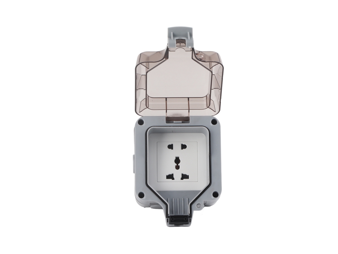 Toma de corriente exterior impermeable IP66 con 5 salidas, accesorio de carga eléctrica