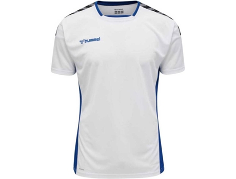 Camiseta de Hombre para Fútbol HUMMEL Authentic Poly Blanco (2XL)