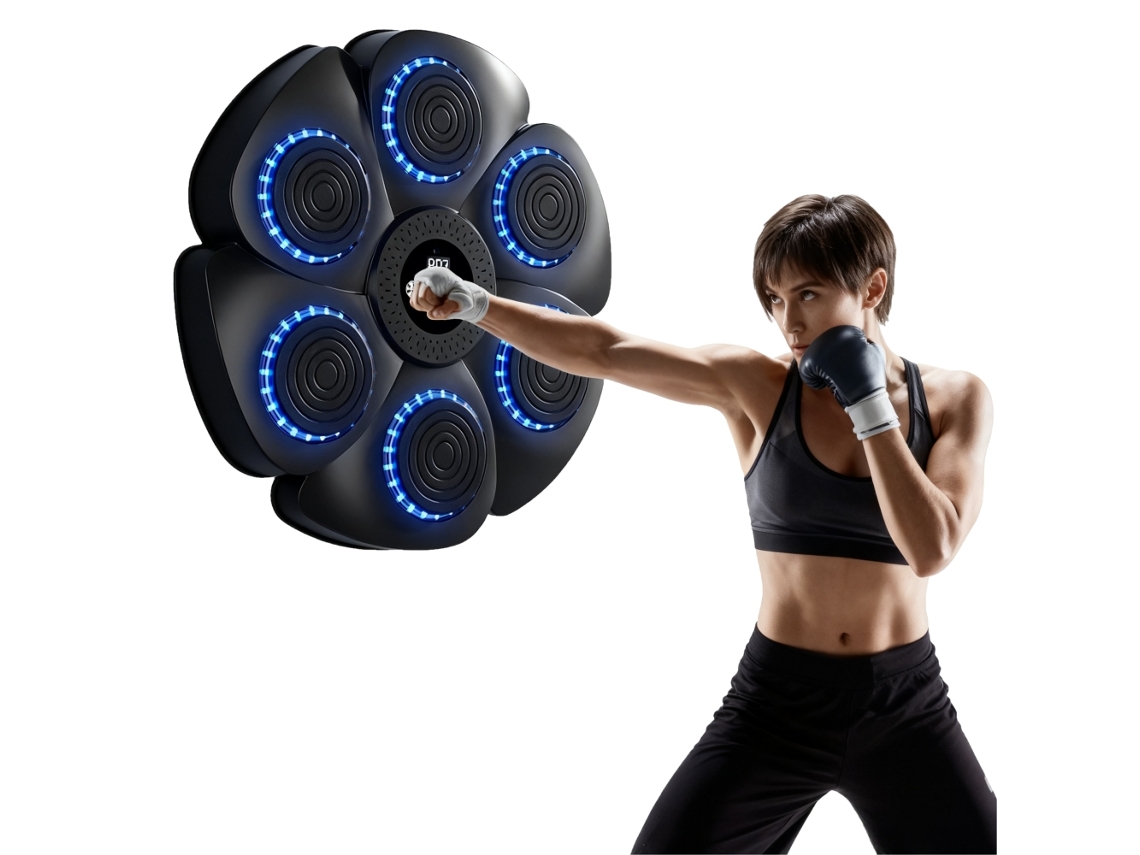 Este dispositivo inteligente para entrenamiento de boxeo cuenta con múltiples modos y velocidades, lo que lo hace ideal para entrenar boxeo. Tienda PAPRIKA