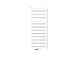 Radiador de baño Saara 600x1500 mm blanco recto conexión central Luxebath