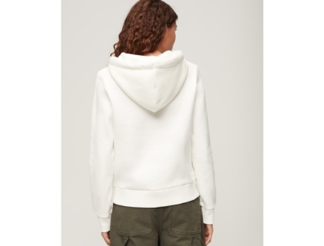 Sudadera con Capucha de Mujer SUPERDRY Beige (L)