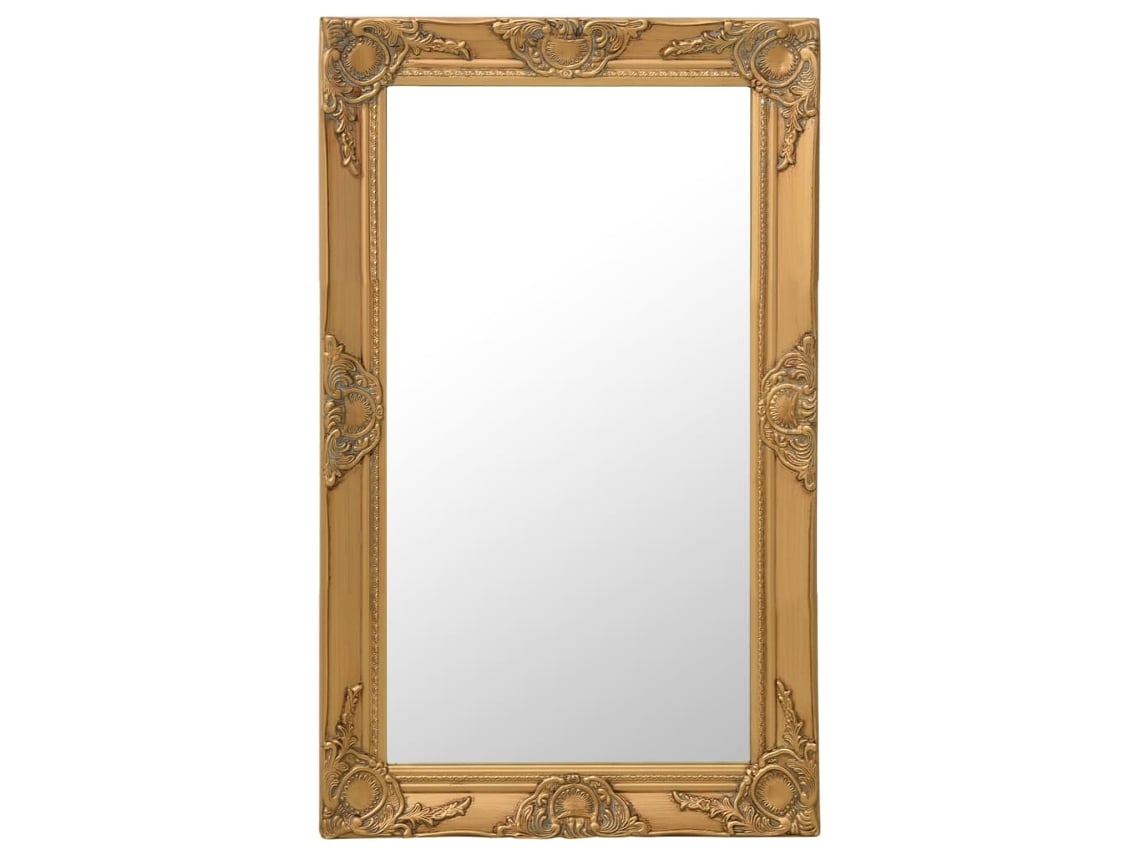 Espejo de pared estilo barroco, 50 x 80 cm, dorado, DKD HOME DECOR