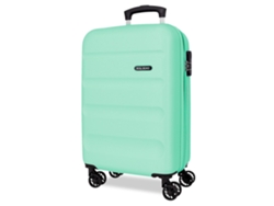 Maleta de Cabina ROLL ROAD Flex Extensible Verde Claro (38x55x20+5cm - 35L)