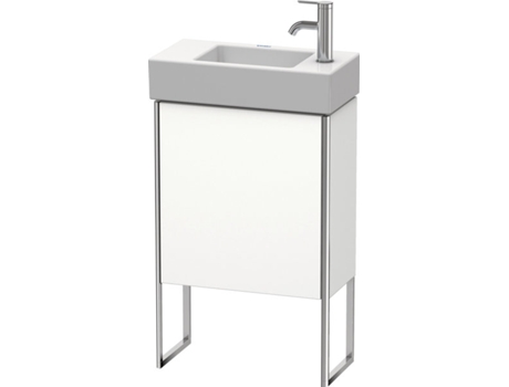 DURAVIT XSquare Vanity unit vertical 48.4x24.0 cm, 1 puerta, colgado a la izquierda, 1 estante de vidrio, para el lavabo Vero Air 072450