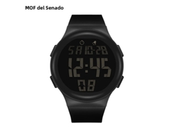 Reloj electrónico, correa de TPU suave, pantalla digital LED grande, despertador resistente al agua.
