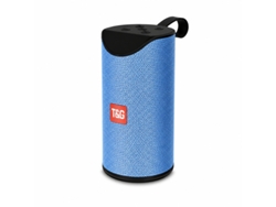Coluna Bluetooth Portátil Wireless Com Alça Kimiso Tg-113 Azul Claro