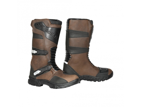 Botas de Moto para Hombre BOOSTER (42 - Marrón)