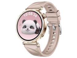 Bracelete Para Huawei Watch Gt 5 (41mm) - Silicone - Textura De Cristal De Gelo Rosa