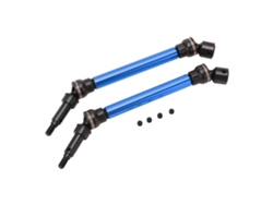 Eje De Transmisión Cvd Delantero Y Trasero Para Piezas De Mejora Del Coche Rc Arrma 1/8 Kraton 4s, Color Azul Oscuro