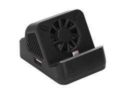 Ats-base Para Switch Con Ventilador De Refrigeración, Puerto Usb Extra, Soporte De Carga Portátil Y Adaptador Compatsible Con Hd Multimedia Interface